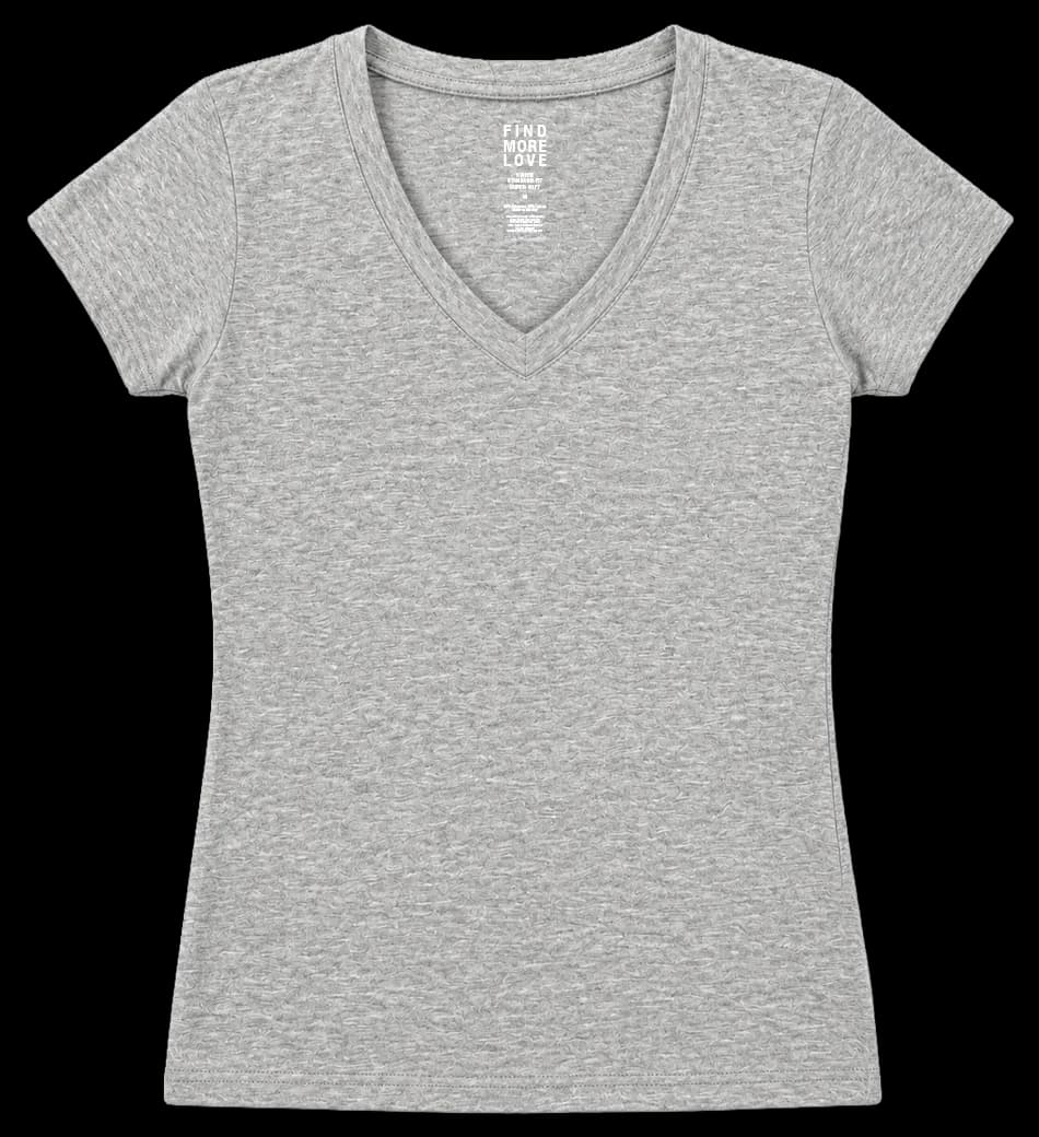 Playera Super Soft Cuello V